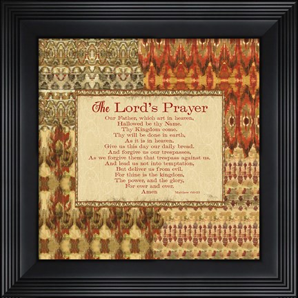 Framed Mirage Words III Sq Print