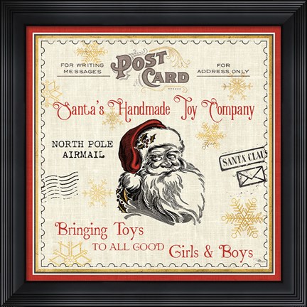 Framed North Pole Express I Print