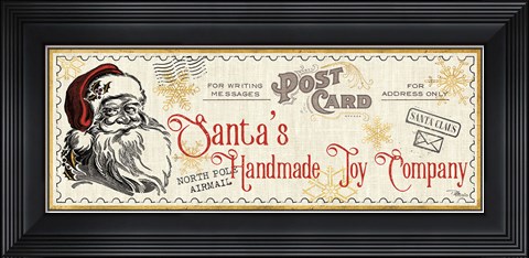 Framed North Pole Express V Print