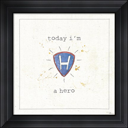Framed Opposites Cuties VII color Print