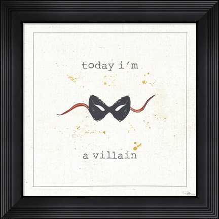 Framed Opposites Cuties VIII color Print