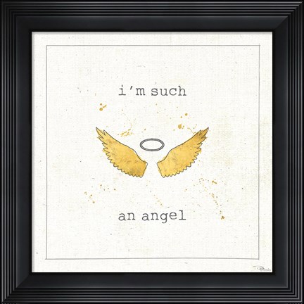 Framed Opposites Cuties XI Print