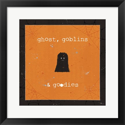 Framed Spooky Cuties III Print