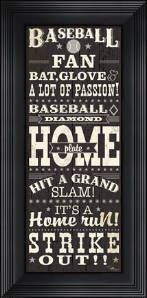 Framed Sports Lovers II Print