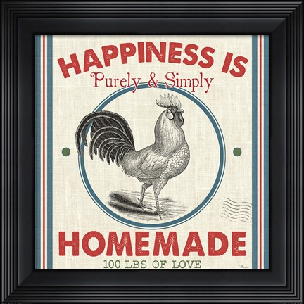 Framed Sweet Farmhouse II Print