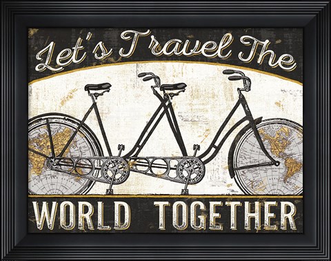 Framed Worldride III Print