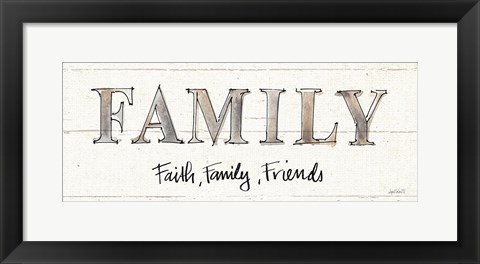 Framed Farm Memories VII Friends Print