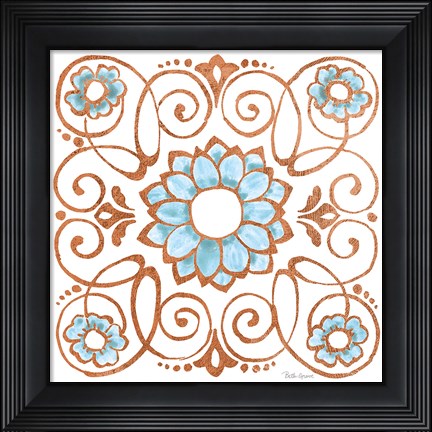 Framed October Garden XII Print