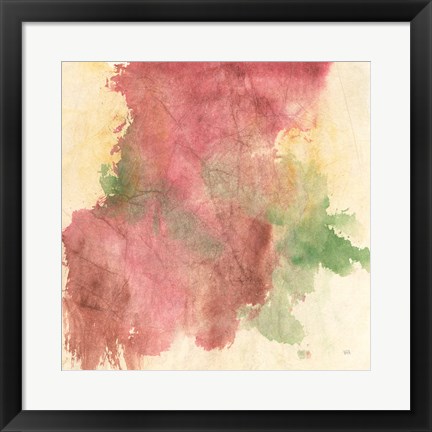 Framed Rouge Growth II Print