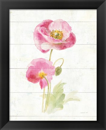 Framed June Blooms IV Print