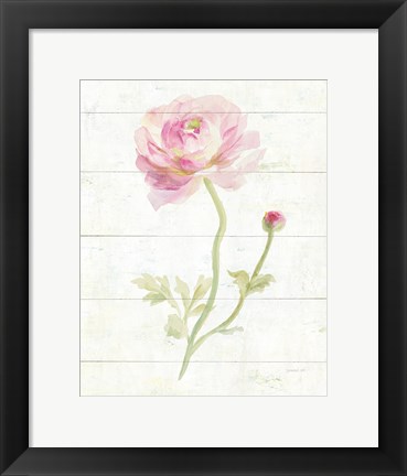 Framed June Blooms I Print