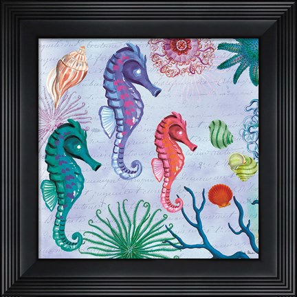 Framed Tropical Underwater II Print