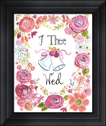 Framed I Do III Print