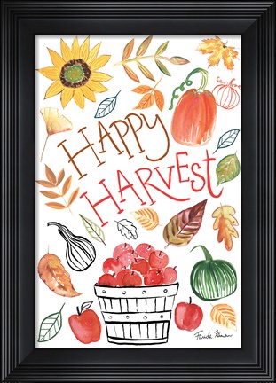 Framed Hello Fall III Print