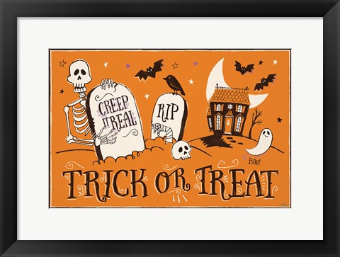 Framed Spooktacular XI Print