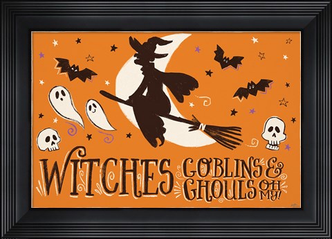 Framed Spooktacular X Print