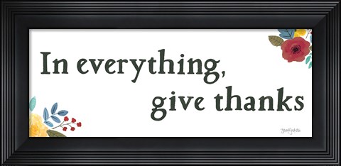 Framed Scripture for Life III Print