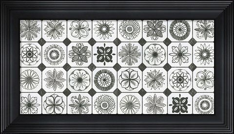 Framed Patterns of the Amazon XIX Print