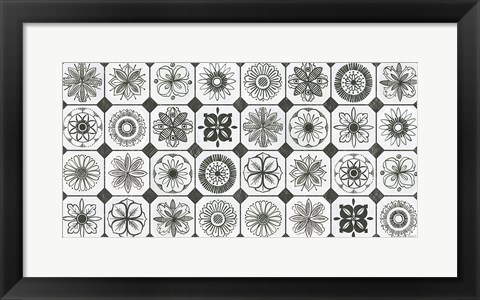 Framed Patterns of the Amazon XIX Print