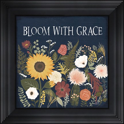 Framed Autumn Romance II Print