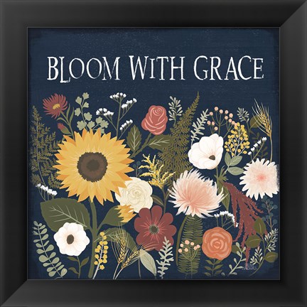 Framed Autumn Romance II Print