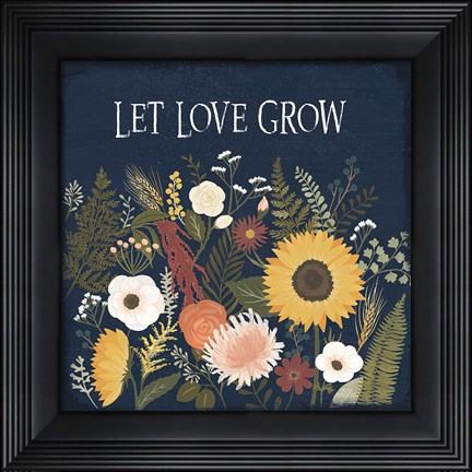 Framed Autumn Romance I Print