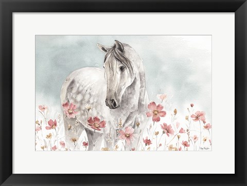 Framed Wild Horses I Print