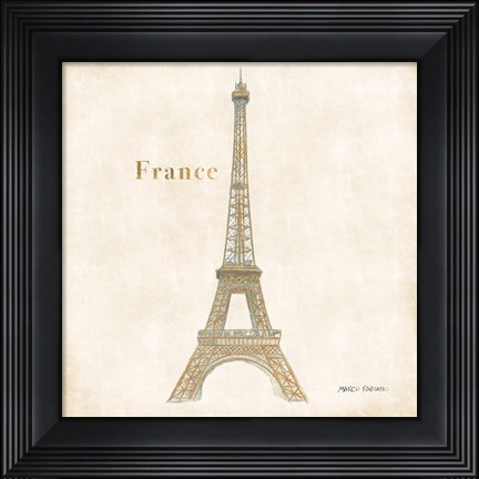 Framed World Trekker III Print