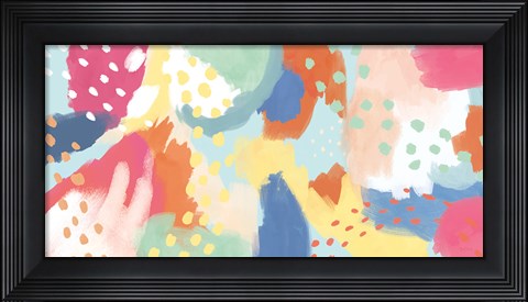 Framed Bright Life III Print
