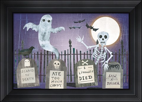 Framed Gravetown V Print