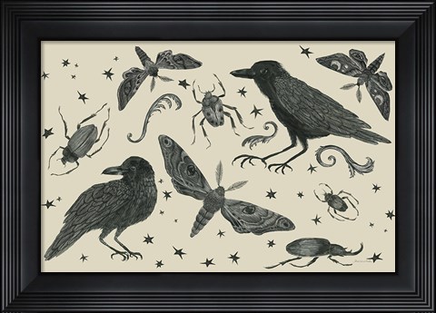 Framed Hocus Pocus V Print