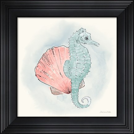 Framed Sea Life III Print