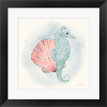 Framed Sea Life III Print