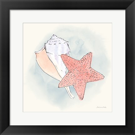 Framed Sea Life II Print