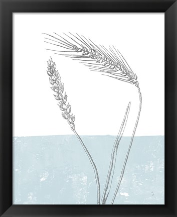 Framed Wheat Print