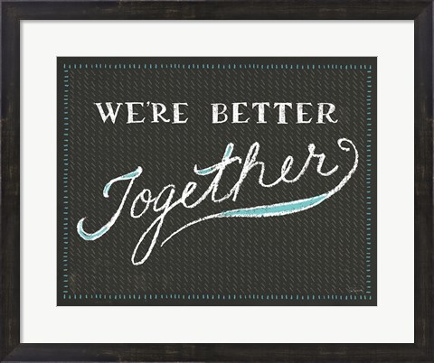 Framed Together V Print