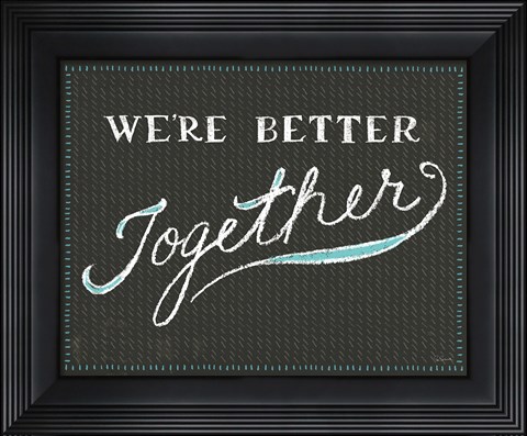 Framed Together V Print