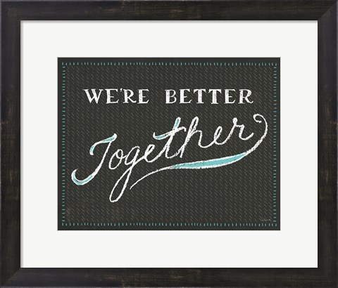 Framed Together V Print