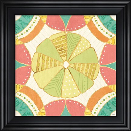 Framed Citrus Splash VIII Print