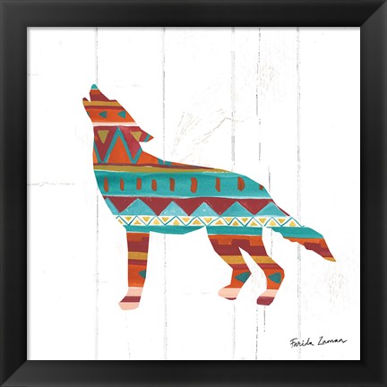 Framed Southwestern Vibes VI Print