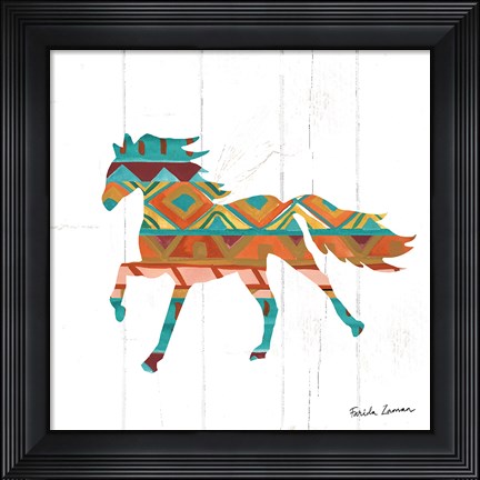 Framed Southwestern Vibes IV Print