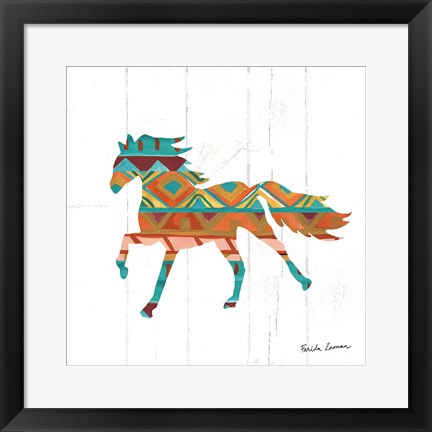 Framed Southwestern Vibes IV Print