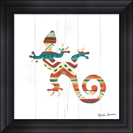 Framed Southwestern Vibes V Print