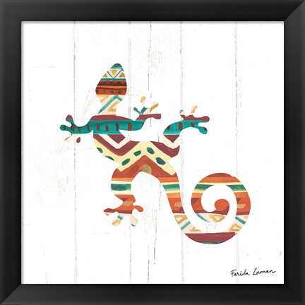 Framed Southwestern Vibes V Print