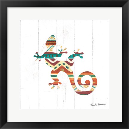 Framed Southwestern Vibes V Print