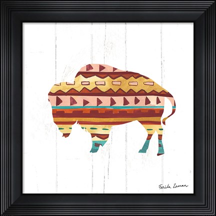 Framed Southwestern Vibes II Print