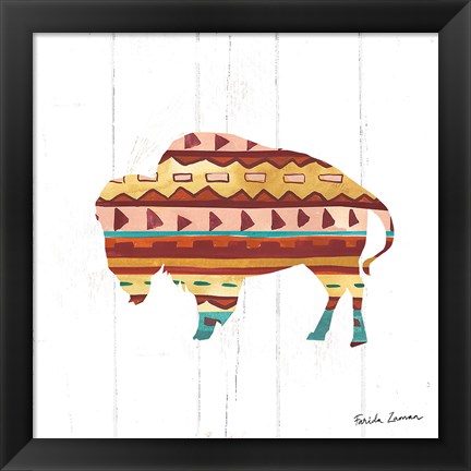 Framed Southwestern Vibes II Print