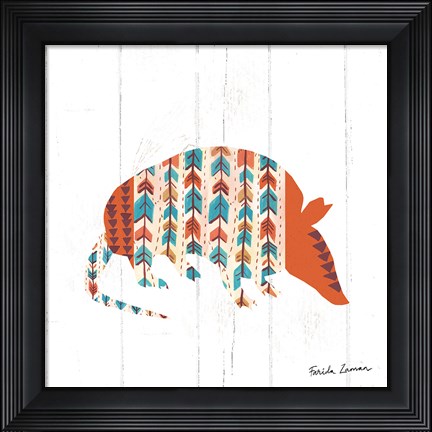 Framed Southwestern Vibes I Print