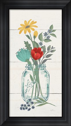 Framed Blooming Thoughts XI no Words Print