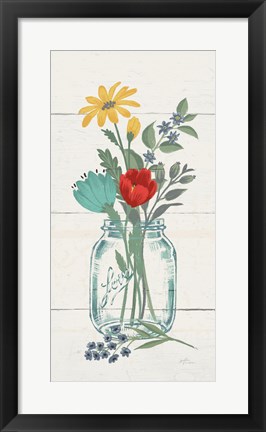 Framed Blooming Thoughts XI no Words Print